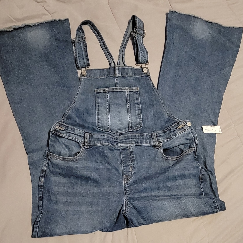 Maurices Flare Overalls
